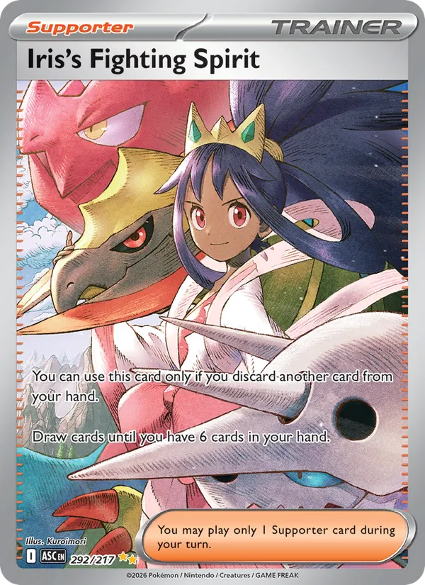 292 Iris's Fighting Spirit – Ascended Heroes