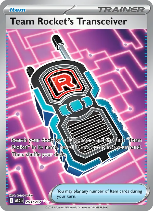 263 Team Rocket's Transceiver – Ascended Heroes
