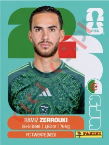 ALG11 Ramiz Zerrouki – FIFA World Cup 2026 Panini