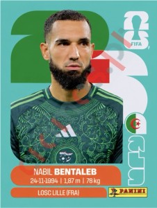 ALG12 Nabil Bentalab – FIFA World Cup 2026 Panini