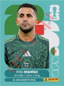 ALG15 Riyad Mahrez – FIFA World Cup 2026 Panini