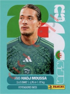 ALG17 Anis Hadj Moussa – FIFA World Cup 2026 Panini