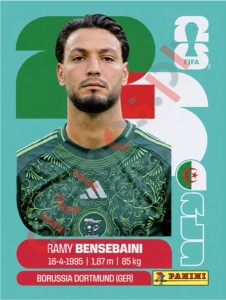 ALG3 Ramy Bensebaini – FIFA World Cup 2026 Panini