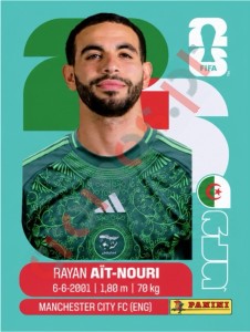ALG5 Rayan Aït-Nouri – FIFA World Cup 2026 Panini