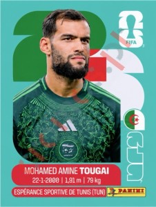 ALG6 Mohamed Amine Tougai – FIFA World Cup 2026 Panini