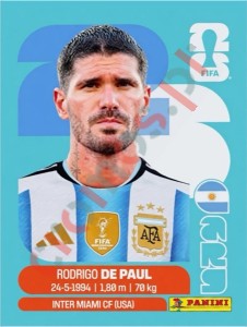 ARG10 Rodrigo De Paul – FIFA World Cup 2026 Panini