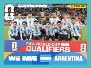 ARG13 Team Photo – FIFA World Cup 2026 Panini