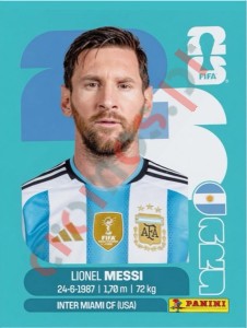 ARG17 Lionel Messi – FIFA World Cup 2026 Panini