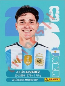 ARG19 Julian Alvarez – FIFA World Cup 2026 Panini