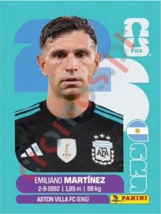 ARG2 Emiliano Martinez – FIFA World Cup 2026 Panini