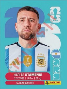 ARG5 Nicolas Otamendi – FIFA World Cup 2026 Panini