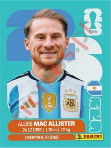 ARG9 Alexis Mac Allister – FIFA World Cup 2026 Panini
