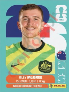 AUS12 Riley McGree – FIFA World Cup 2026 Panini