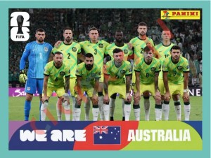 AUS13 Team Photo – FIFA World Cup 2026 Panini