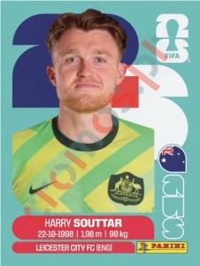 AUS4 Harry Souttar – FIFA World Cup 2026 Panini