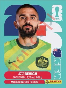 AUS7 Aziz Behich – FIFA World Cup 2026 Panini