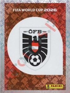 AUT1 Emblem – FIFA World Cup 2026 Panini