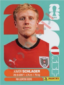 AUT10 Xavier Schlager – FIFA World Cup 2026 Panini