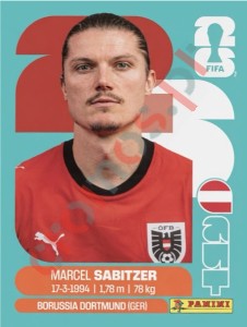 AUT11 Marcel Sabitzer – FIFA World Cup 2026 Panini