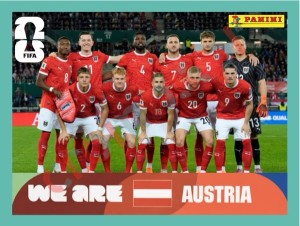 AUT13 Team Photo – FIFA World Cup 2026 Panini