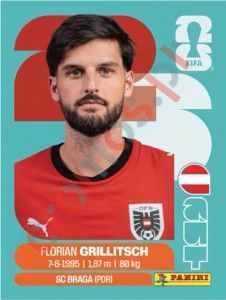 AUT14 Florian Grillitsch – FIFA World Cup 2026 Panini