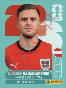 AUT18 Christoph Baumgartner – FIFA World Cup 2026 Panini