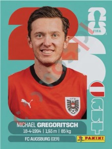 AUT19 Michael Gregoritsch – FIFA World Cup 2026 Panini