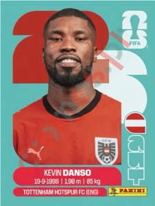AUT5 Kevin Danso – FIFA World Cup 2026 Panini
