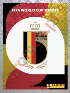 BEL1 Emblem – FIFA World Cup 2026 Panini