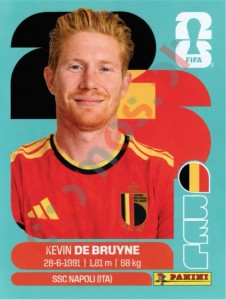 BEL15 Kevin De Bruyne – FIFA World Cup 2026 Panini