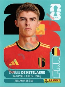 BEL17 Charles De Ketelaere – FIFA World Cup 2026 Panini
