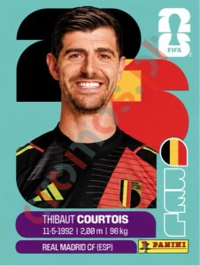 BEL2 Thibaut Courtois – FIFA World Cup 2026 Panini