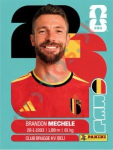BEL6 Brandon Mechele – FIFA World Cup 2026 Panini