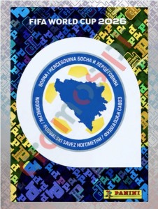 BIH1 Emblem – FIFA World Cup 2026 Panini