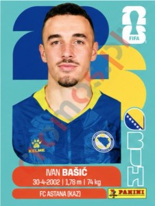BIH12 Ivan Basic – FIFA World Cup 2026 Panini
