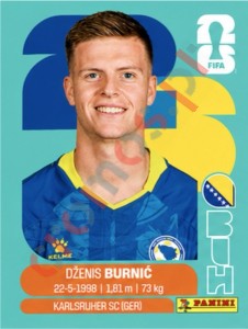 BIH14 Dzenis Burnic – FIFA World Cup 2026 Panini