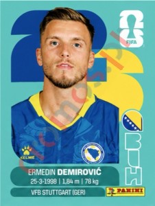 BIH17 Ermedin Demirovic – FIFA World Cup 2026 Panini