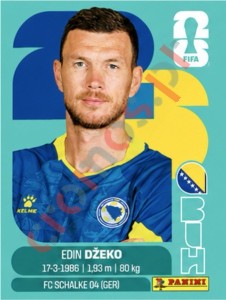 BIH18 Edin Dzeko – FIFA World Cup 2026 Panini