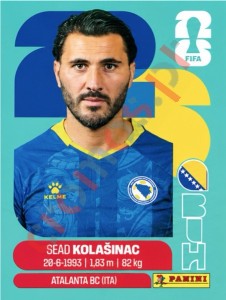 BIH4 Sead Kolasinac – FIFA World Cup 2026 Panini