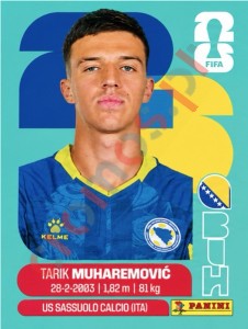 BIH5 Tarik Muharemovic – FIFA World Cup 2026 Panini