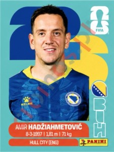 BIH8 Amir Hadziahmetovic – FIFA World Cup 2026 Panini