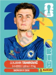 BIH9 Benjamin Tahirovic – FIFA World Cup 2026 Panini