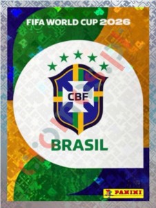BRA1 Emblem – FIFA World Cup 2026 Panini