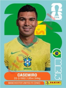 BRA10 Casemiro – FIFA World Cup 2026 Panini