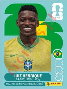 BRA12 Luiz Henrique – FIFA World Cup 2026 Panini