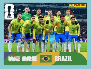 BRA13 Team Photo – FIFA World Cup 2026 Panini