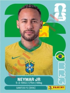 BRA15x Neymar Jr – FIFA World Cup 2026 Panini