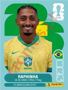 BRA19 Raphinha – FIFA World Cup 2026 Panini