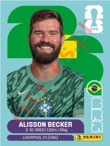 BRA2 Alisson – FIFA World Cup 2026 Panini
