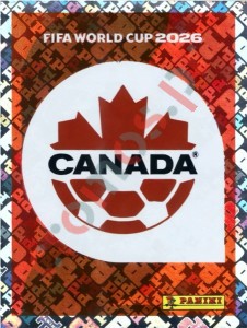 CAN1 Emblem – FIFA World Cup 2026 Panini